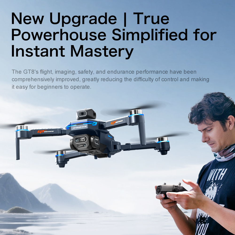Orijinal GT8 Drone 8K Profesyo - Drone Gps Mount incelemesi ve fiyatı