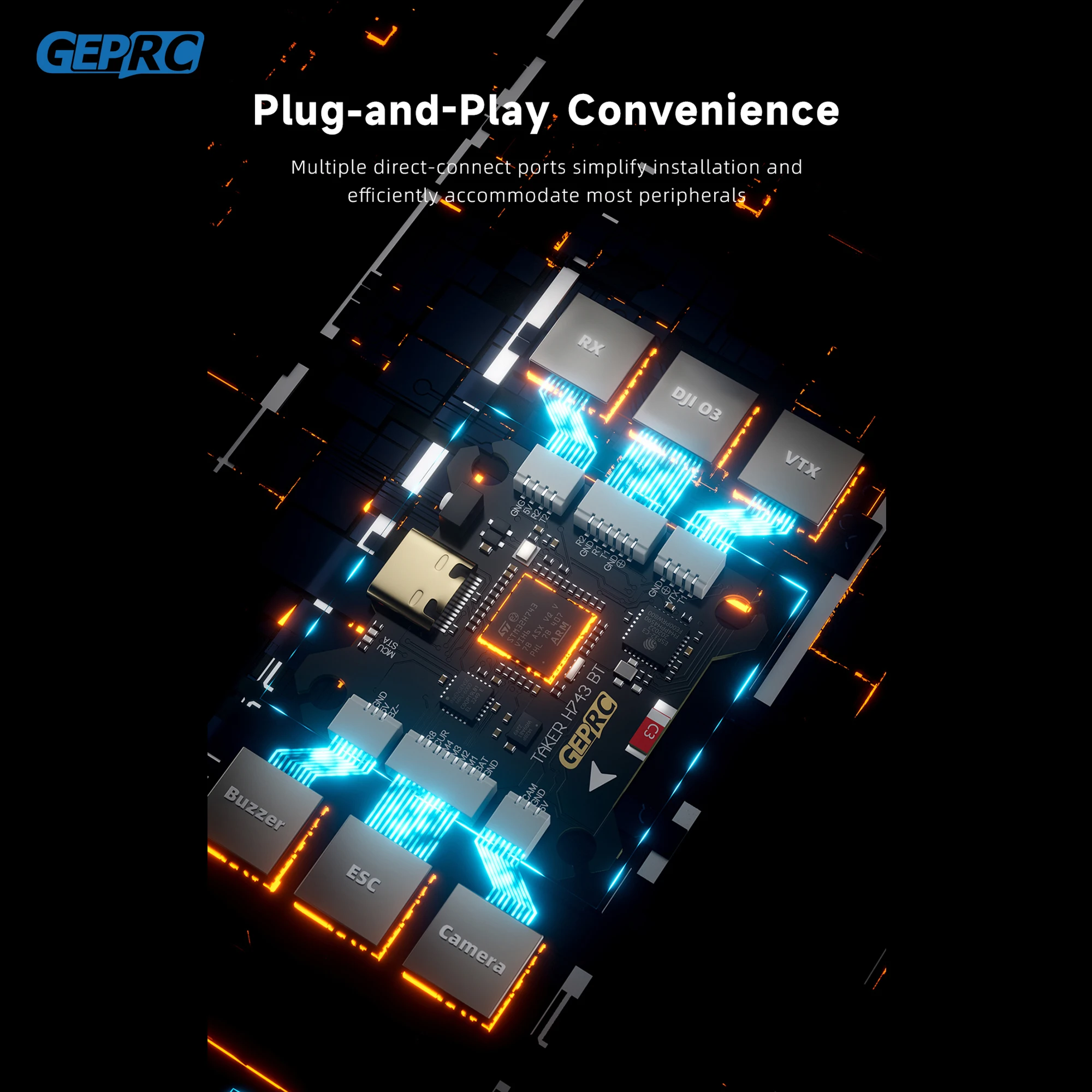 GEPRC TAKER H743 BT 32Bit 65A  - Drone Esc incelemesi ve fiyatı