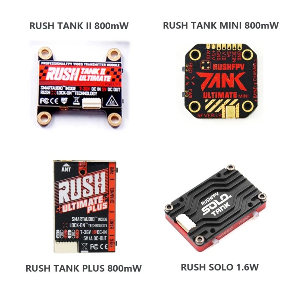 RUSH TANK Ultimate II/Mini/PLU - Drone Frame incelemesi ve fiyatı